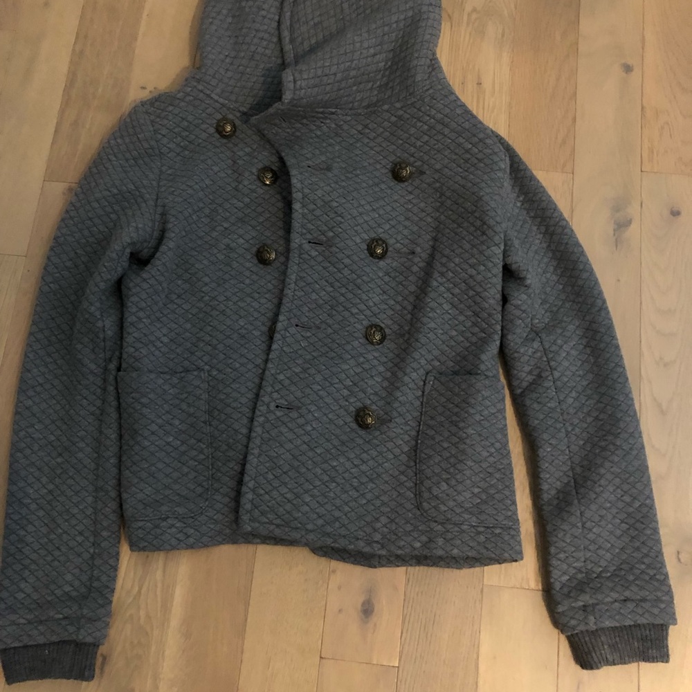 JUICY Couture. GREY. Cool warm fall jacket